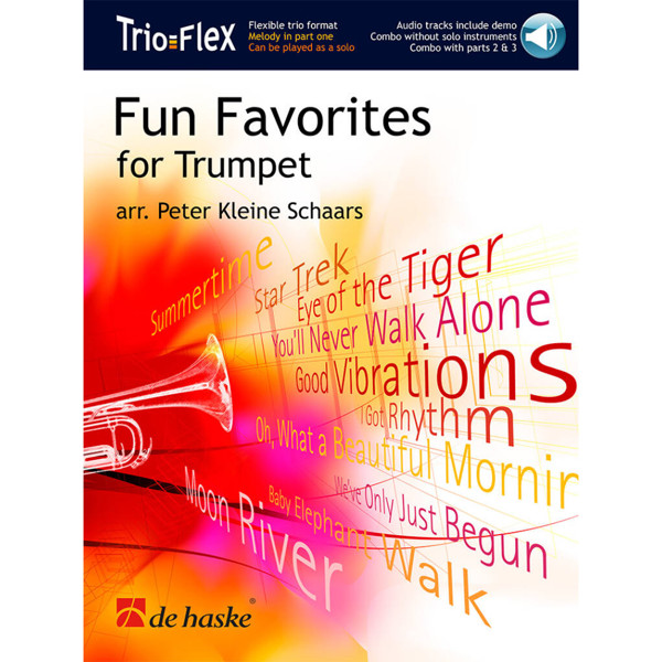 Fun Favorites for Trumpet, Trio Flex, Audio Online