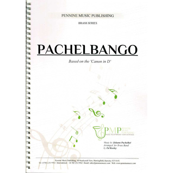 Pachelbango, Pachelbel arr. Ed Keeley. Brass Band