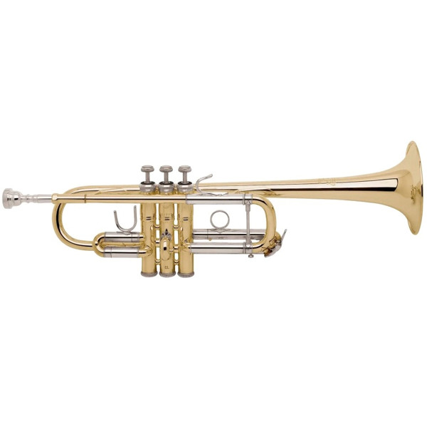 Trompet C Bach Stradivarius C180L229, Lakkert