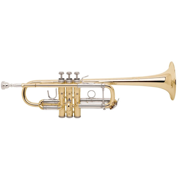 Trompet C Bach Stradivarius C180L239, Lakkert