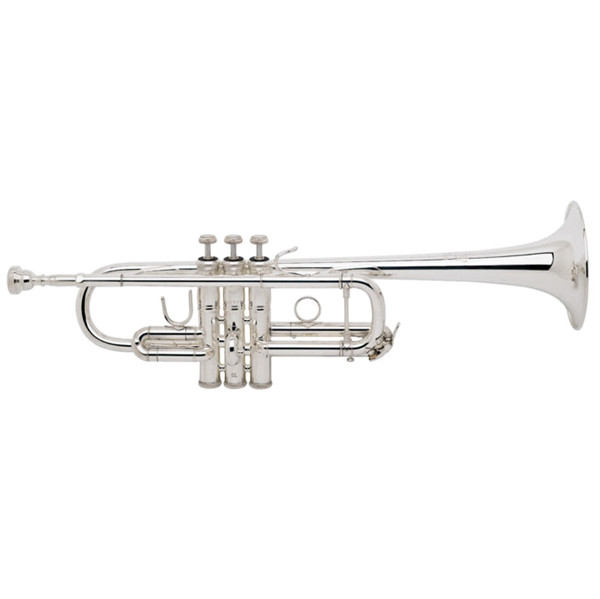 Trompet C Bach Stradivarius C180SL239, Forsølvet