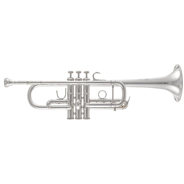 Trompet C Bach Stradivarius C190SL229, Forsølvet