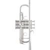 Trompet C Bach Stradivarius C190SL229C, Forsølvet