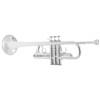 Trompet C Bach Stradivarius C190SL229F, Forsølvet