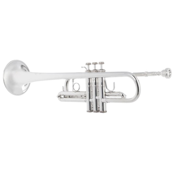 Trompet C Bach Stradivarius C190SL229F, Forsølvet