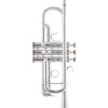 Trompet C Bach Stradivarius C190SL229F, Forsølvet