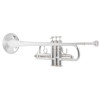 Trompet C Bach Stradivarius C190SL229X, Forsølvet