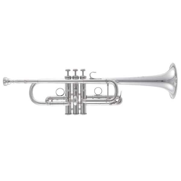 Trompet C Bach Stradivarius C190SL238VF, Forsølvet