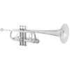 Trompet C Bach Stradivarius C190SL238VF, Forsølvet