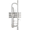 Trompet C Bach Stradivarius C190SL238VF, Forsølvet