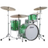 Slagverk Ludwig Legacy Maple Downbeat 20 Shell Pack, m/Classic Mount, Green Sparkle