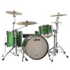 Slagverk Ludwig Legacy Maple Fab 22 Shell Pack, m/Classic Mount, Green Sparkle