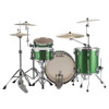 Slagverk Ludwig Legacy Maple Fab 22 Shell Pack, m/Classic Mount, Green Sparkle
