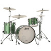Slagverk Ludwig Legacy Mahogany Fab 22 Shell Pack, m/Classic Mount, Green Sparkle