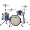 Slagverk Ludwig Legacy Mahogany Pro Beat 24 Shell Pack, m/Classic Mount, Blue Sparkle