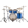 Slagverk Ludwig Legacy Mahogany Mod 22 Shell Pack, m/Classic Mount, Blue Sparkle