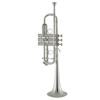 Trompet C Bach Stradivarius Philly C180SL229PC, Forsølvet