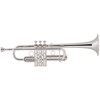 Trompet C Bach Stradivarius Chicago C180SL229CC, Forsølvet