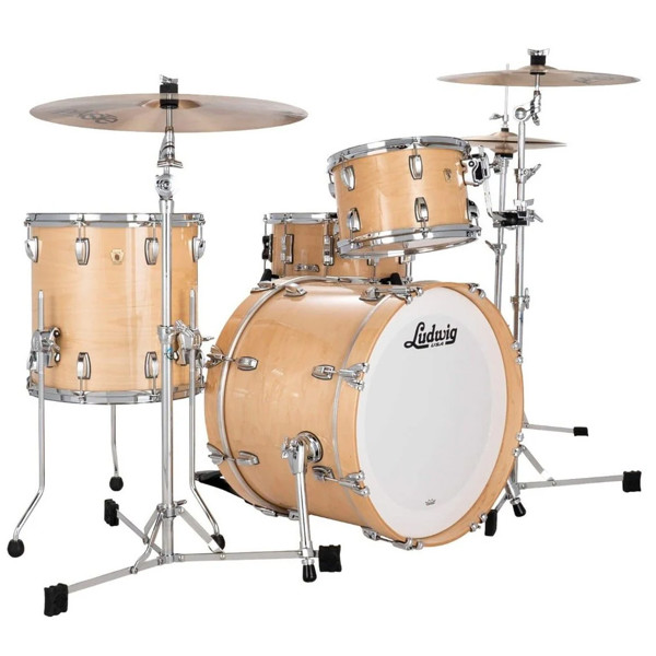 Slagverk Ludwig Classic Maple Downbeat 20 Shell Pack, m/Atlas Mount, Natural Maple