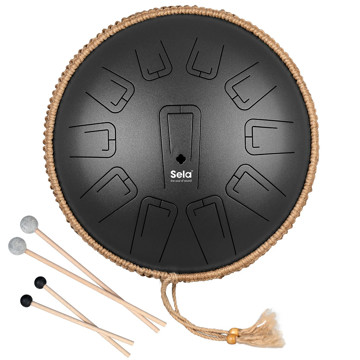 Steel Tongue Sela Unity Series SETD13U1, 13, C-Minor Black, 432 Hz