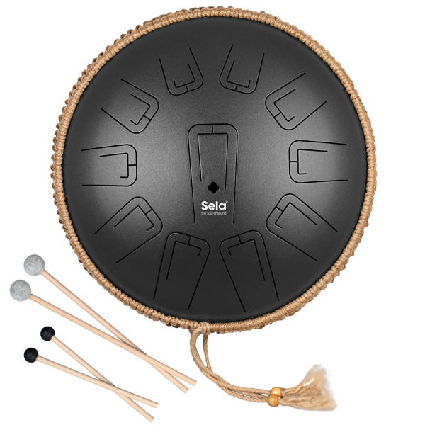 Steel Tongue Sela Unity Series SETD13U1, 13, C-Minor Black, 432 Hz