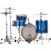 Slagverk Ludwig Continental Club LCLUB22BL, 22 Shell Pack, Blue Sparkle
