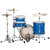 Slagverk Ludwig Classic Maple Jazzette 18 Shell Pack, m/Atlas Mount, Blue Sparkle