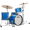 Slagverk Ludwig Legacy Mahogany Jazzette 18 Shell Pack, m/Classic Mount, Blue Sparkle
