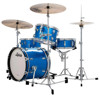 Slagverk Ludwig Legacy Mahogany Jazzette 18 Shell Pack, m/Classic Mount, Blue Sparkle