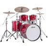 Slagverk Ludwig Legacy Mahogany Mod 22 Shell Pack, m/Classic Mount, Red Sparkle