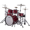Slagverk Ludwig Legacy Mahogany Mod 22 Shell Pack, m/Classic Mount, Red Sparkle