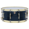 Skarptromme Ludwig Midnight Blue Metallic Aluminum BluePhonic L405TBM, 14x6,5, Smooth Shell, Imperial Lugs