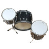 Slagverk Ludwig Classic Maple Select Limited Edition LB4233LXA8WCN, 22, m/Atlas Mount, Ebony Pearl Royal Street, Nickel Hardware, Single Flange Hoops