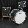 Slagverk Ludwig Classic Maple Select Limited Edition LB4233LXA8WCN, 22, m/Atlas Mount, Ebony Pearl Royal Street, Nickel Hardware, Single Flange Hoops