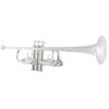 Trompet C Bach Stradivarius C190SL229C, Forsølvet