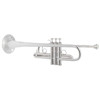 Trompet C Bach Stradivarius C190SL238VF, Forsølvet