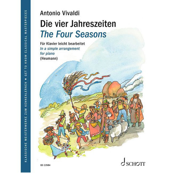 The Four Seasons, Antonio Vivaldi. In a simple arrangement for Piano