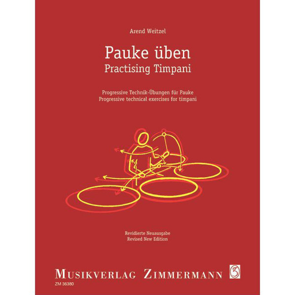 Practising Timpani, Arend Weitzel. Pauke