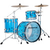 Trommesett Ludwig Vistalite Fab 22 Shell Pack, Blue Vistalite