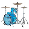 Trommesett Ludwig Vistalite Fab 22 Shell Pack, Blue Vistalite