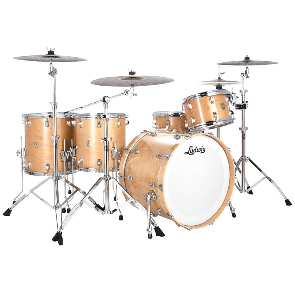 Trommesett Ludwig Continental LCO5165N, 26 Shell Pack, Natural Maple