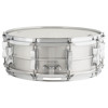 Skarptromme Ludwig Acrolite Aluminum LM404C10, 14x5, Brushed Aluminum Finish w/Chrome Hardware