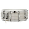 Skarptromme Ludwig Acrolite Aluminum LM404C10, 14x5, Brushed Aluminum Finish w/Chrome Hardware
