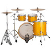 Trommesett Ludwig NeuSonic Mod2 22 Shell Pack, m/Triad Mount, Satin Golden Slumbers