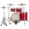 Trommesett Ludwig NeuSonic Mod2 22 Shell Pack, m/Triad Mount, Satin Diablo Red