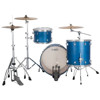 Trommesett Ludwig NeuSonic Fab 22 Shell Pack, m/Triad Mount, Satin Royal Blue