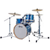 Trommesett Ludwig Continental Club LCLUB22BL, 22 Shell Pack, Blue Sparkle