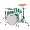 Trommesett Ludwig Continental LCO5163G, 26 Shell Pack, Green Sparkle
