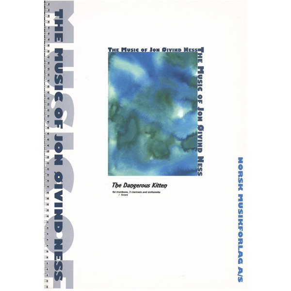 The Dangerous Kitten, Jon Øivind Ness - Tb,3Cl,Sinfonietta Partitur