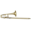 Basstrombone Bb/F/Gb Bach 50AF3 Stradivarius, Lakkert